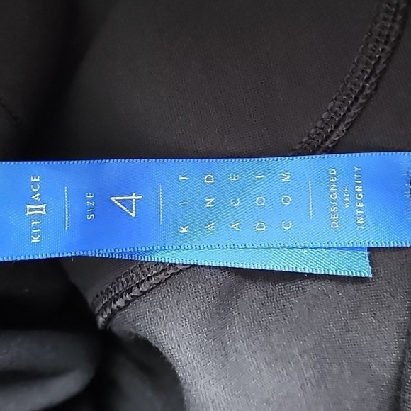 Kit and Ace Pull On Fit and Flare Cropped Pants in Navy Blue Size 4 - Picture 12 of 12